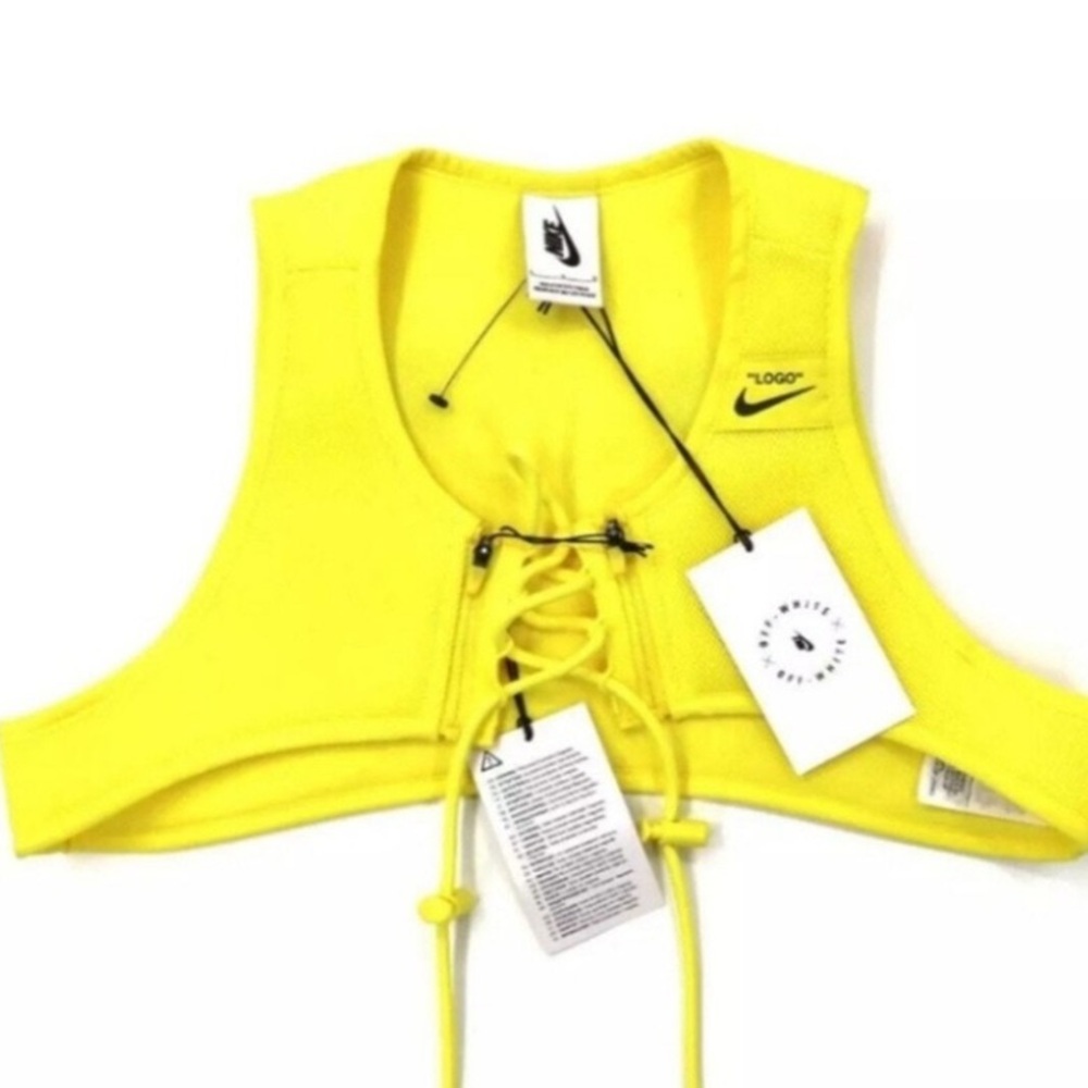 Off-White x Nike Women's NRG X Cross Bib Optic Yellow